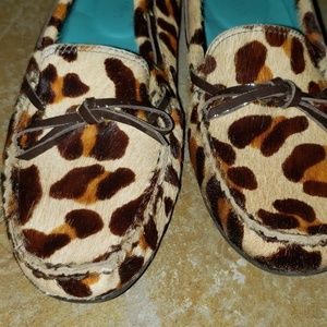 boden leopard flats/loafers
